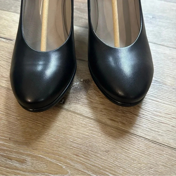 NIB Ecco Sculptured 75 Round Toe Textured Heel Leather Heels Size 41, 10-10.5 - Picture 7 of 12